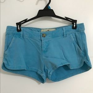 HOLLISTER blue short shorts